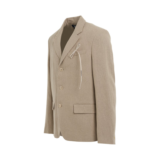 Feijoa Suit Jacket in Beige