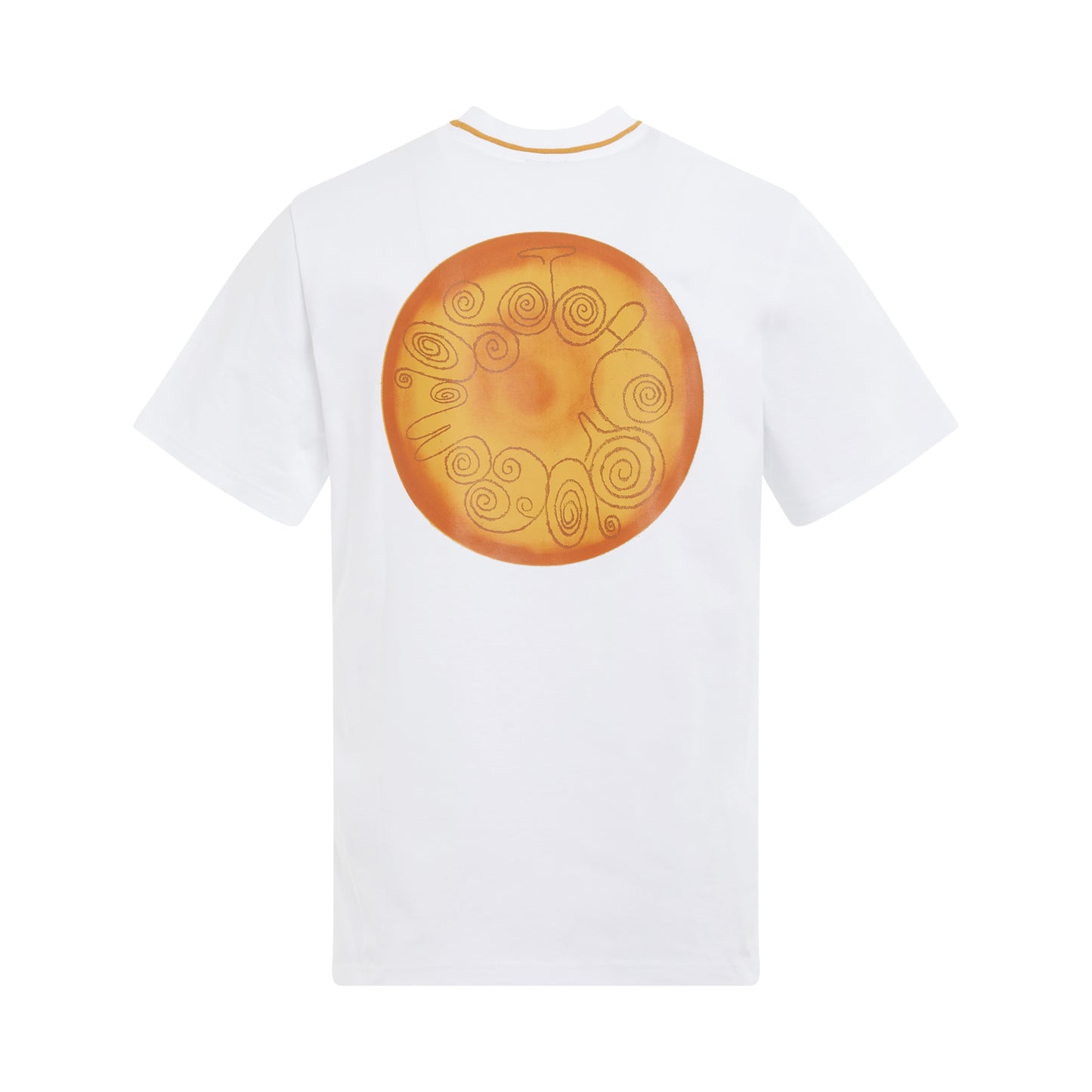 Duelo Mosiac Print T-Shirt in White