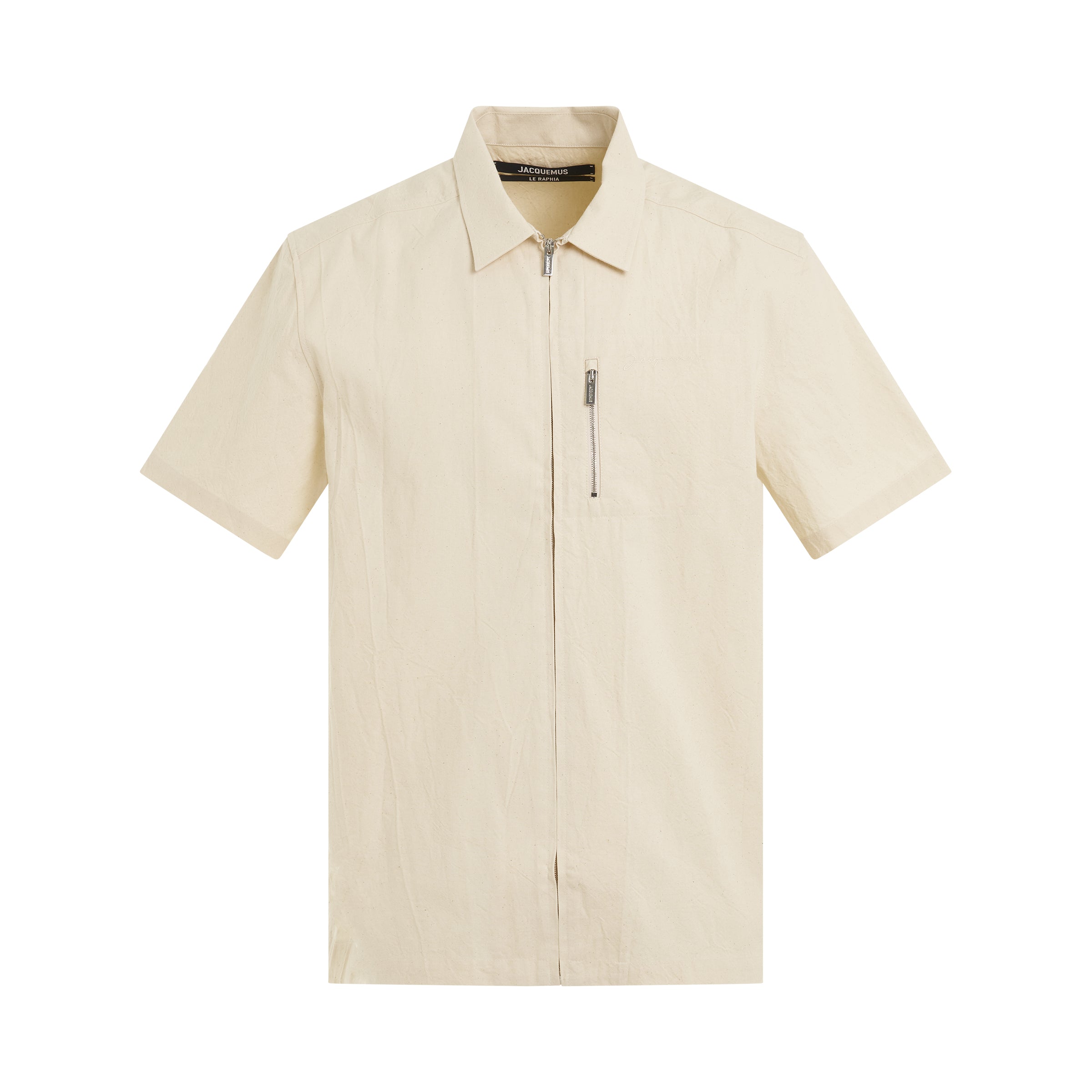 Banho Short Sleeve Shirt in Off White