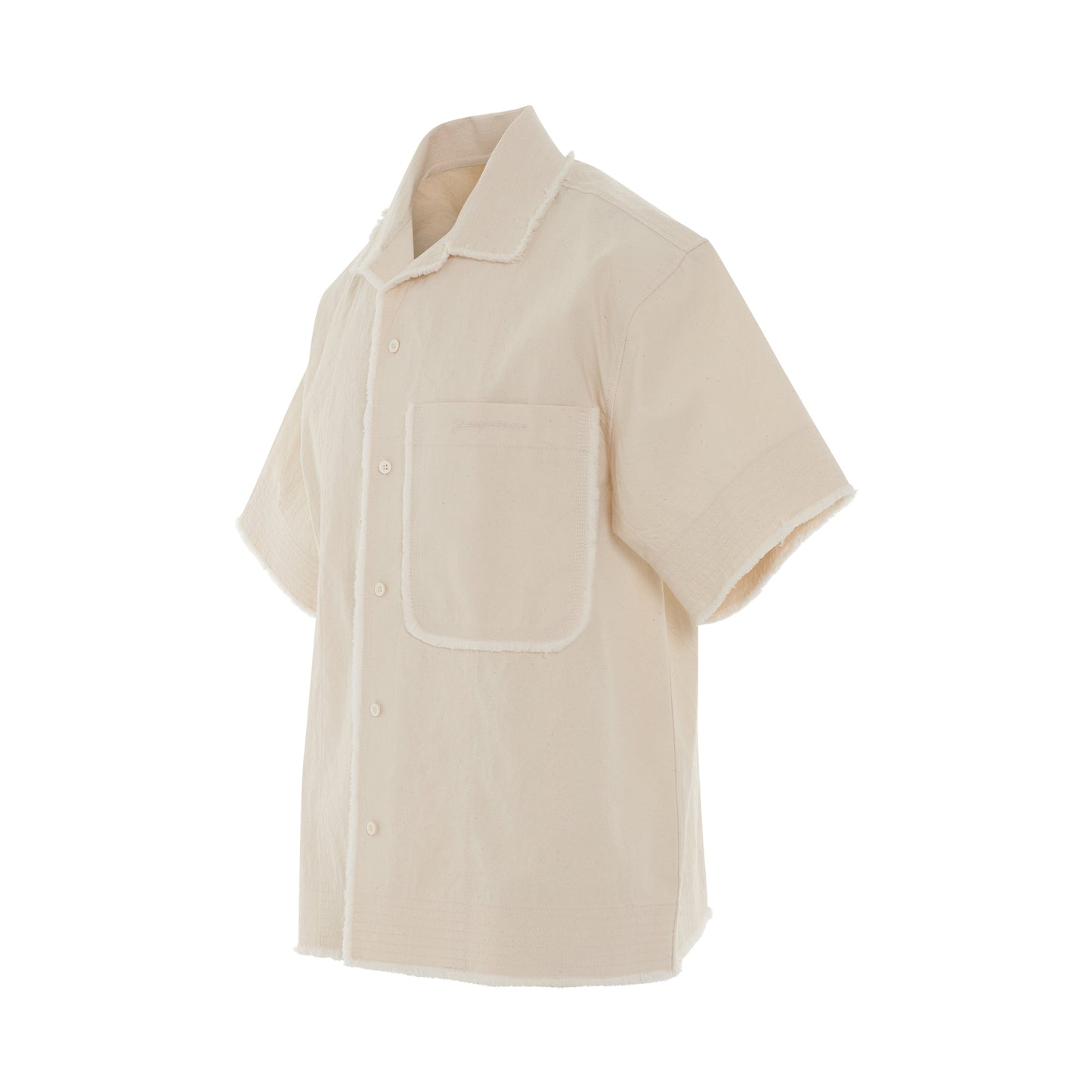 Artichaut Short Sleeve Shirt in White