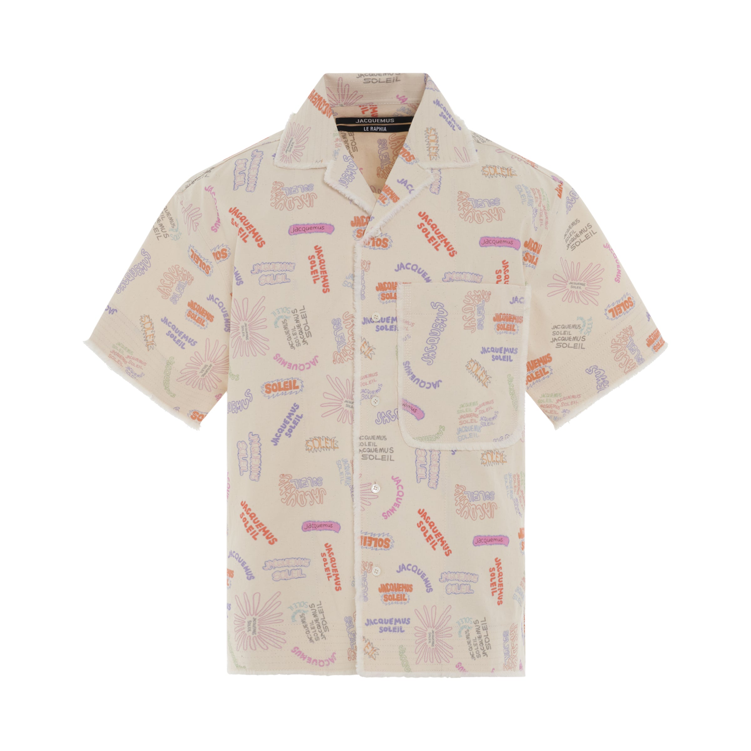 Artichaut Short Sleeve Shirt in Multi Print