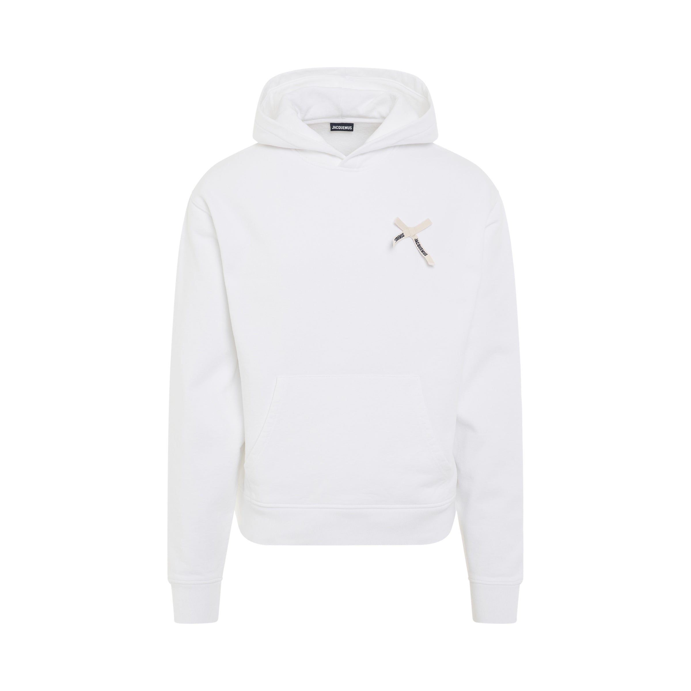 Noeud Knot Hoodie in White