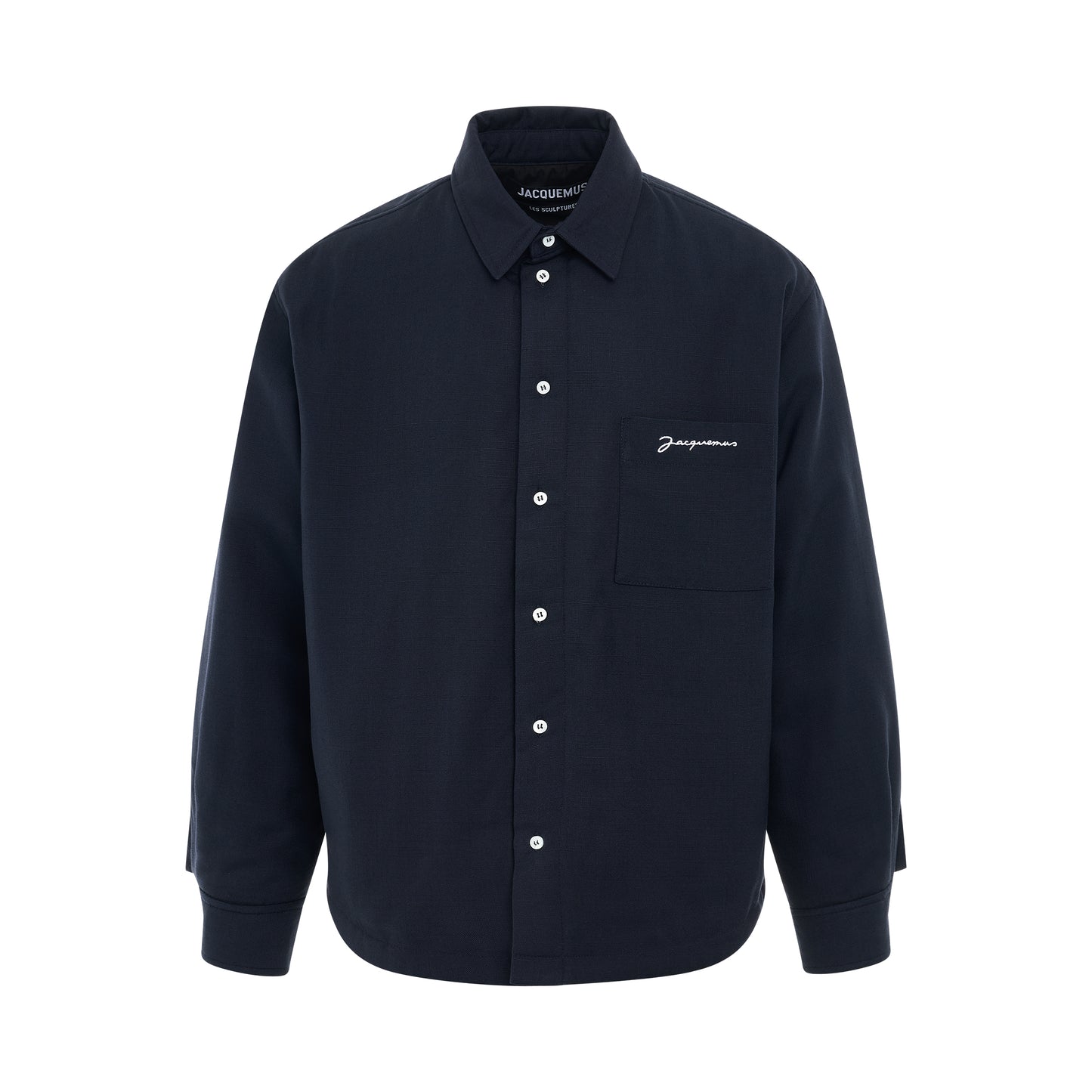 Boulanger Padded Overshirt in Dark Navy