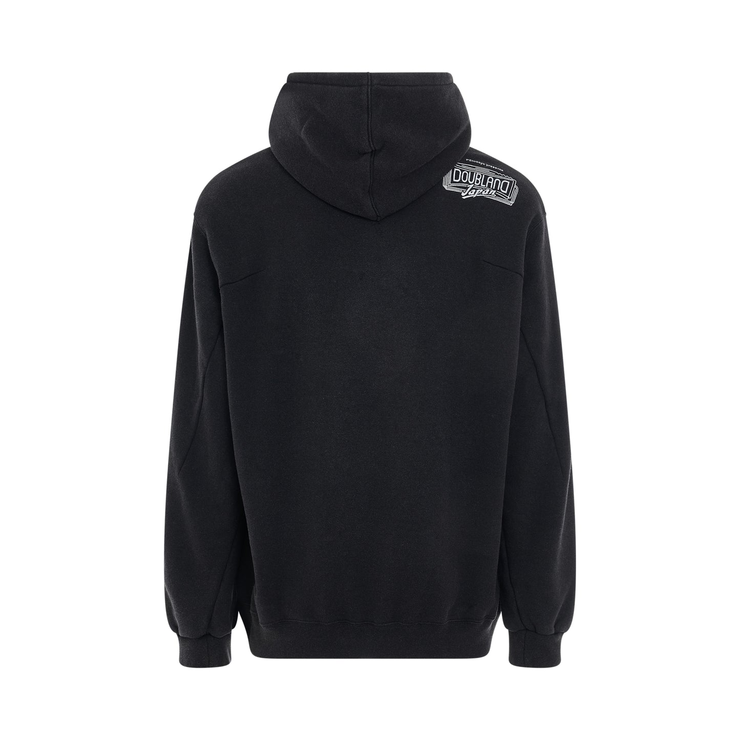 DOUBLET x PZ Today Hoodie in Black