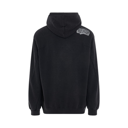 DOUBLET x PZ Today Hoodie in Black