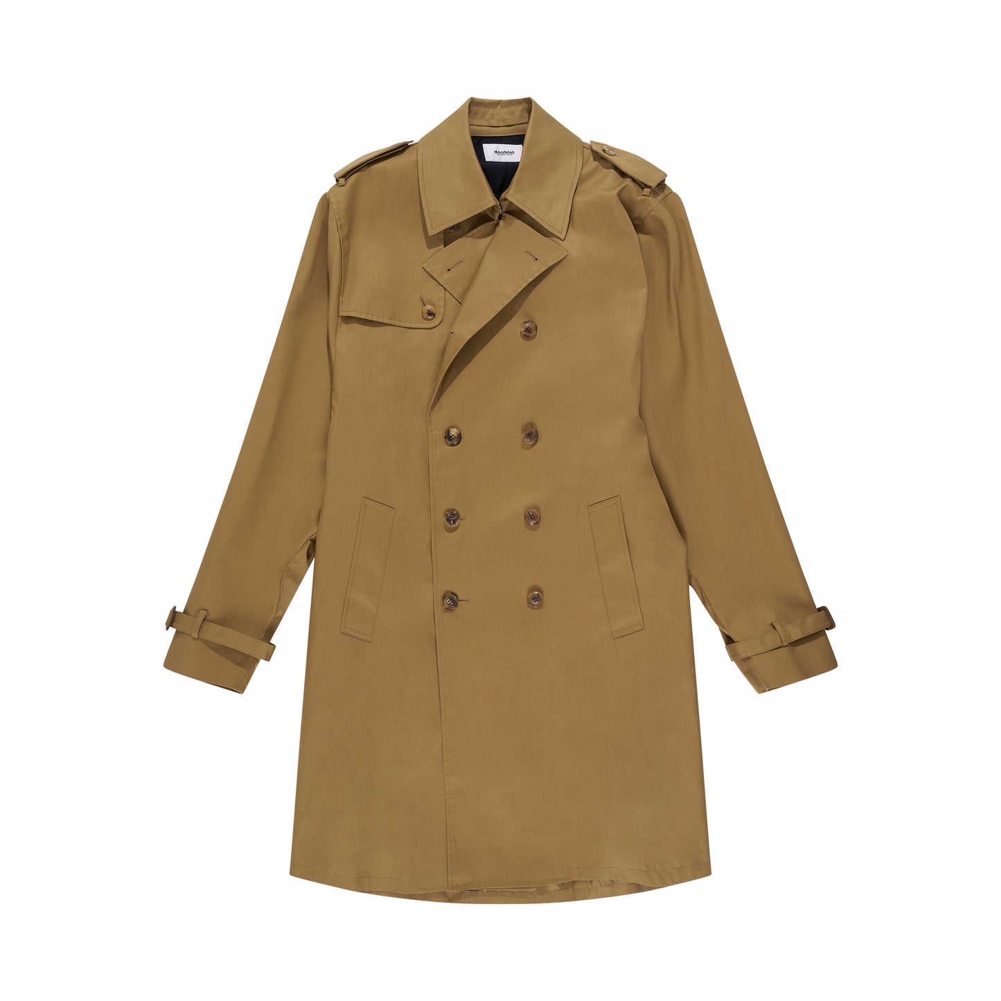 Invisible Trench Coat in Beige