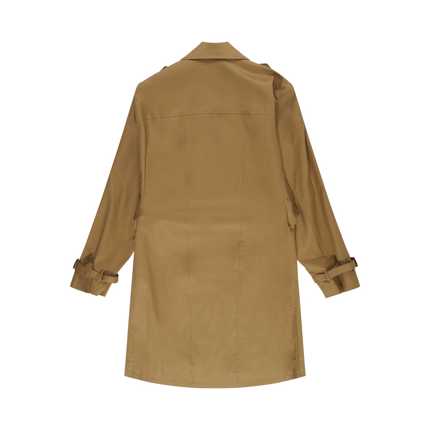 Invisible Trench Coat in Beige