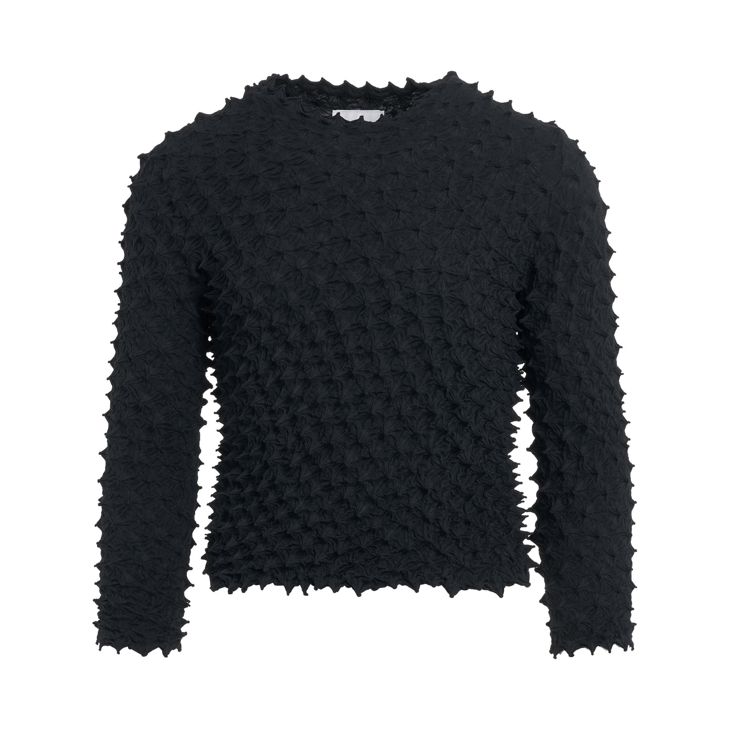 Shibori L/S T-Shirt in Black