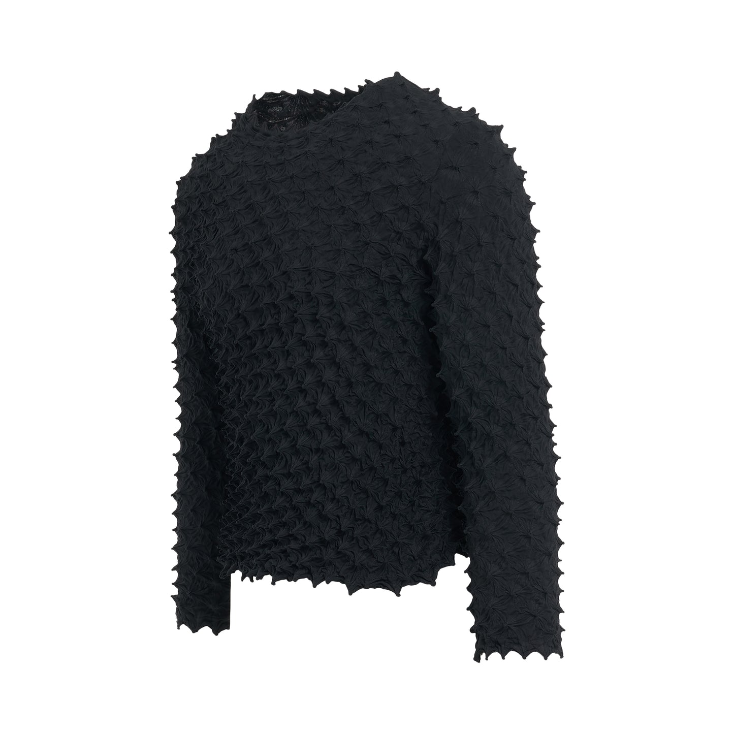 Shibori L/S T-Shirt in Black