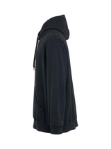 블랙 러스트 자수 후디