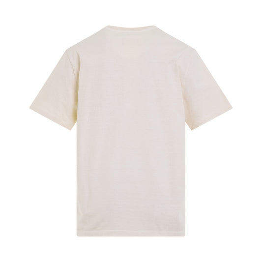 Rust Embroidery T-Shirt in Ivory