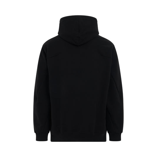 Snow in Paris Hoodie in Black