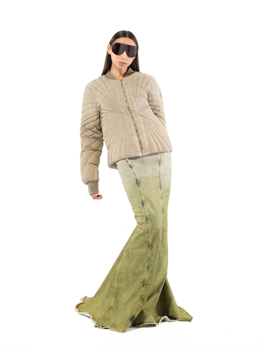 Moncler x Rick Owens AL Skirts in Acid Degrade
