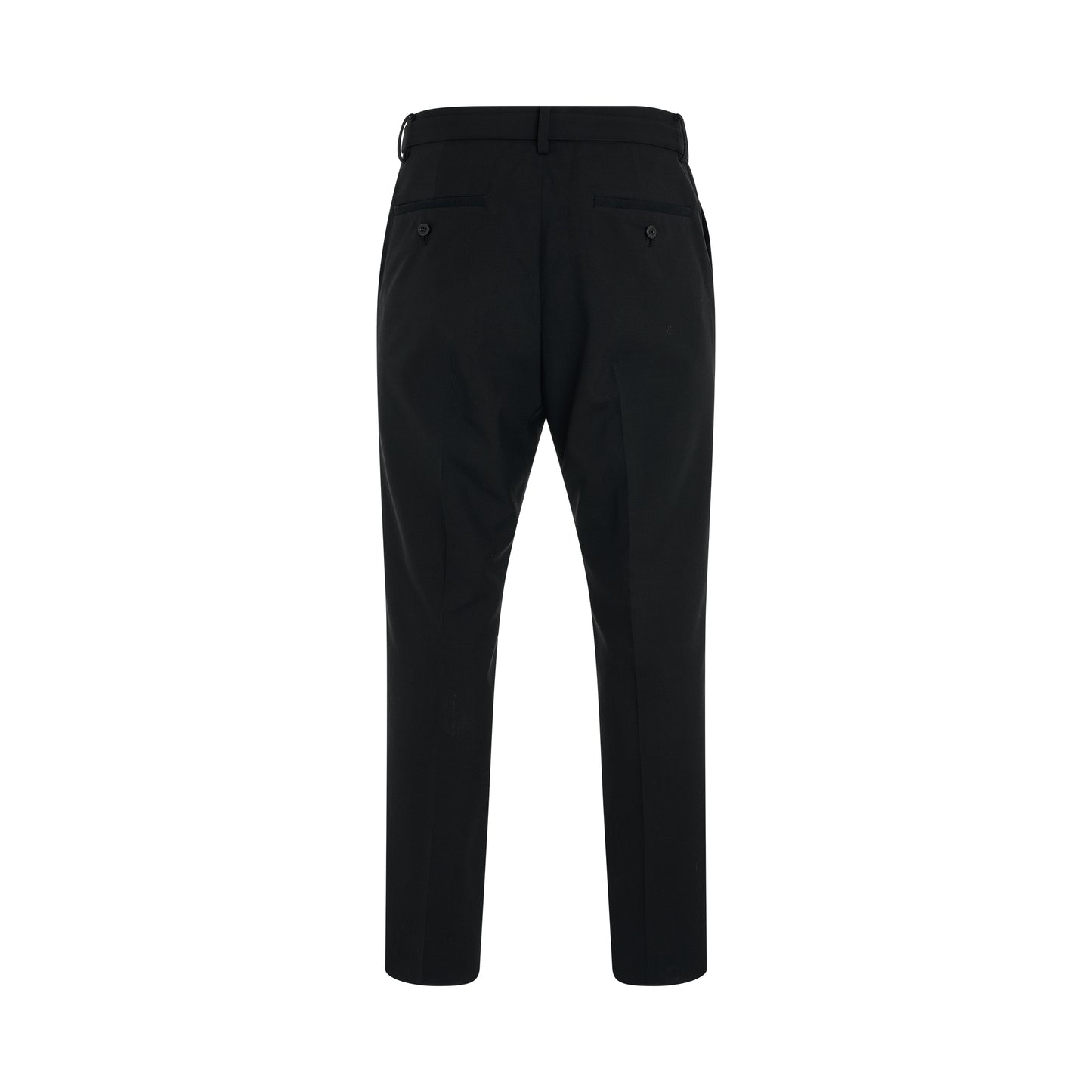 Belt Suiting Pants in Black