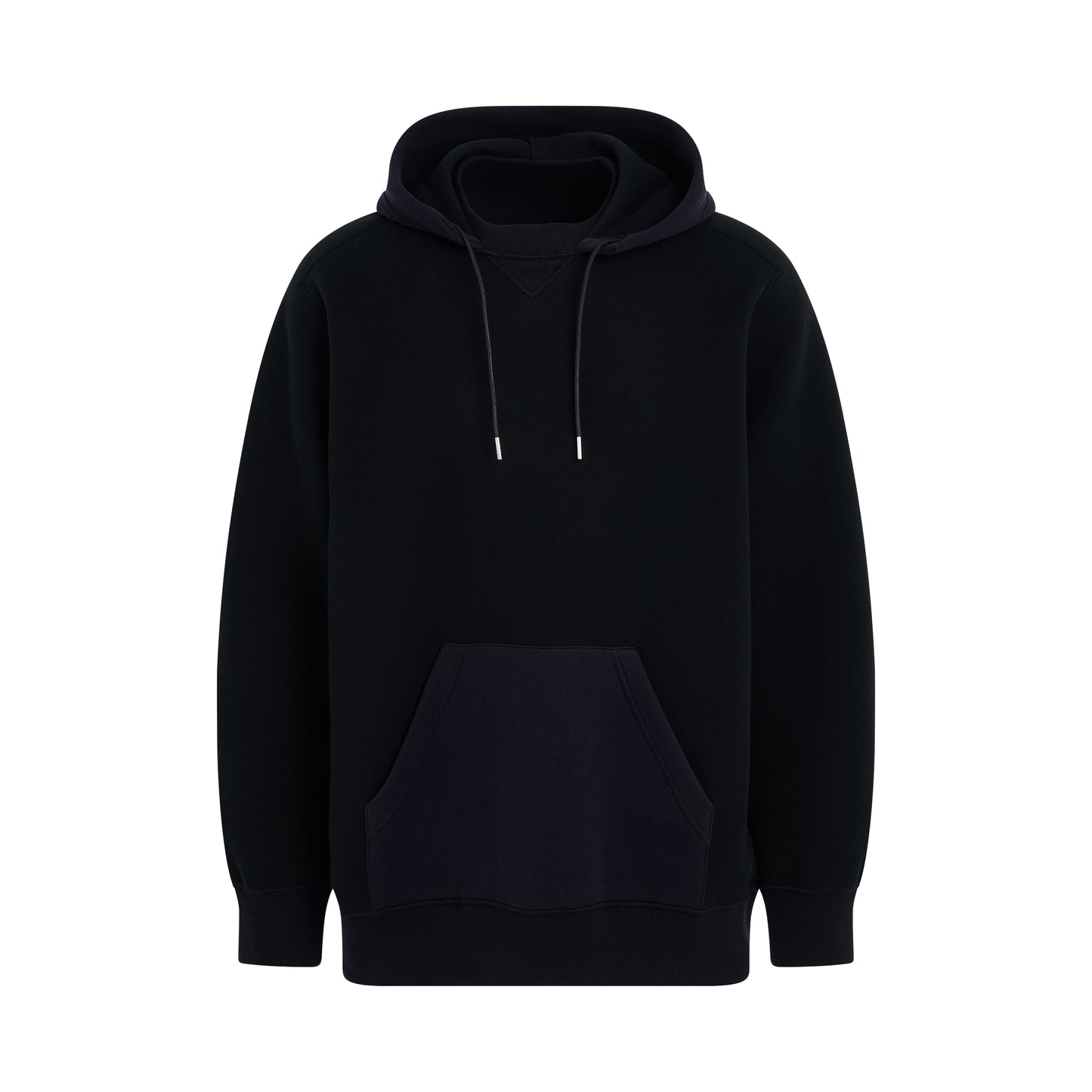 Sponge Sweat Mix Hoodie in Black