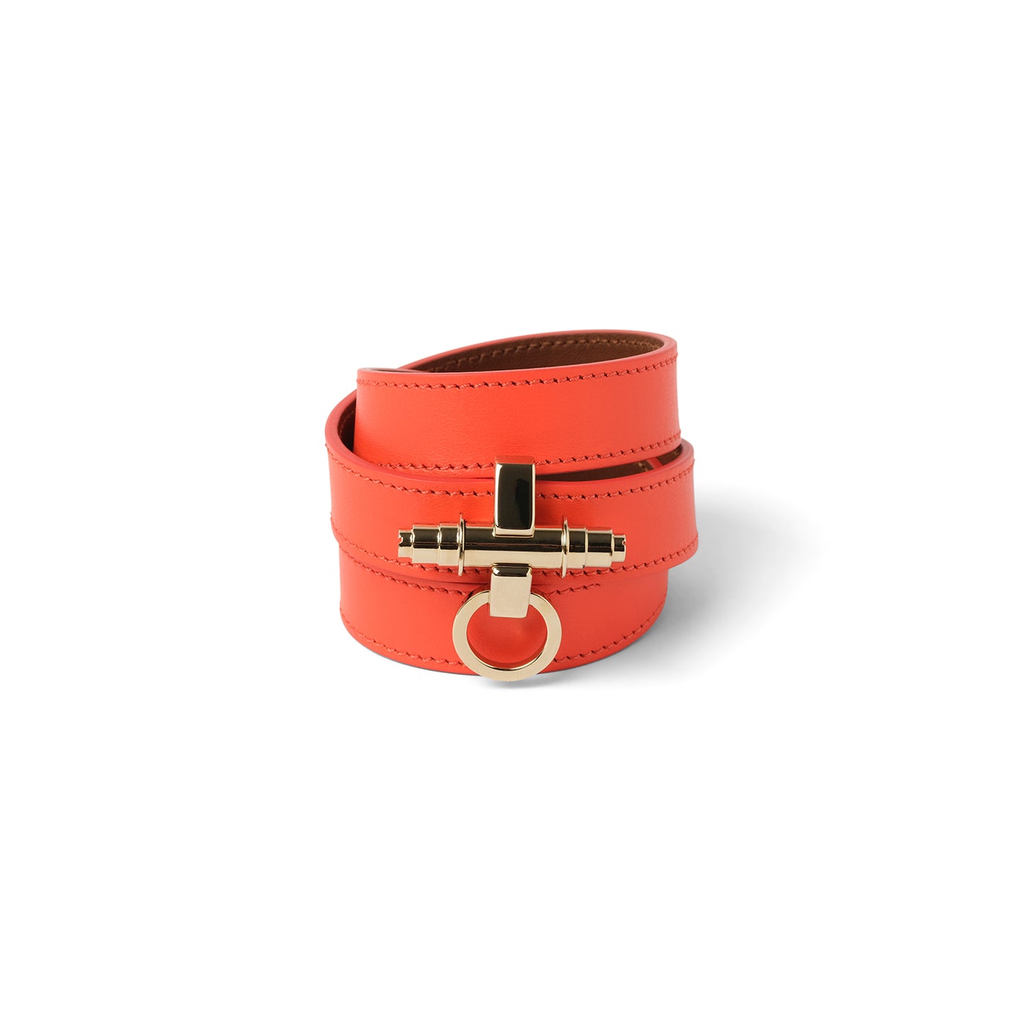 2 Row Obsedia Bracelet in Orange