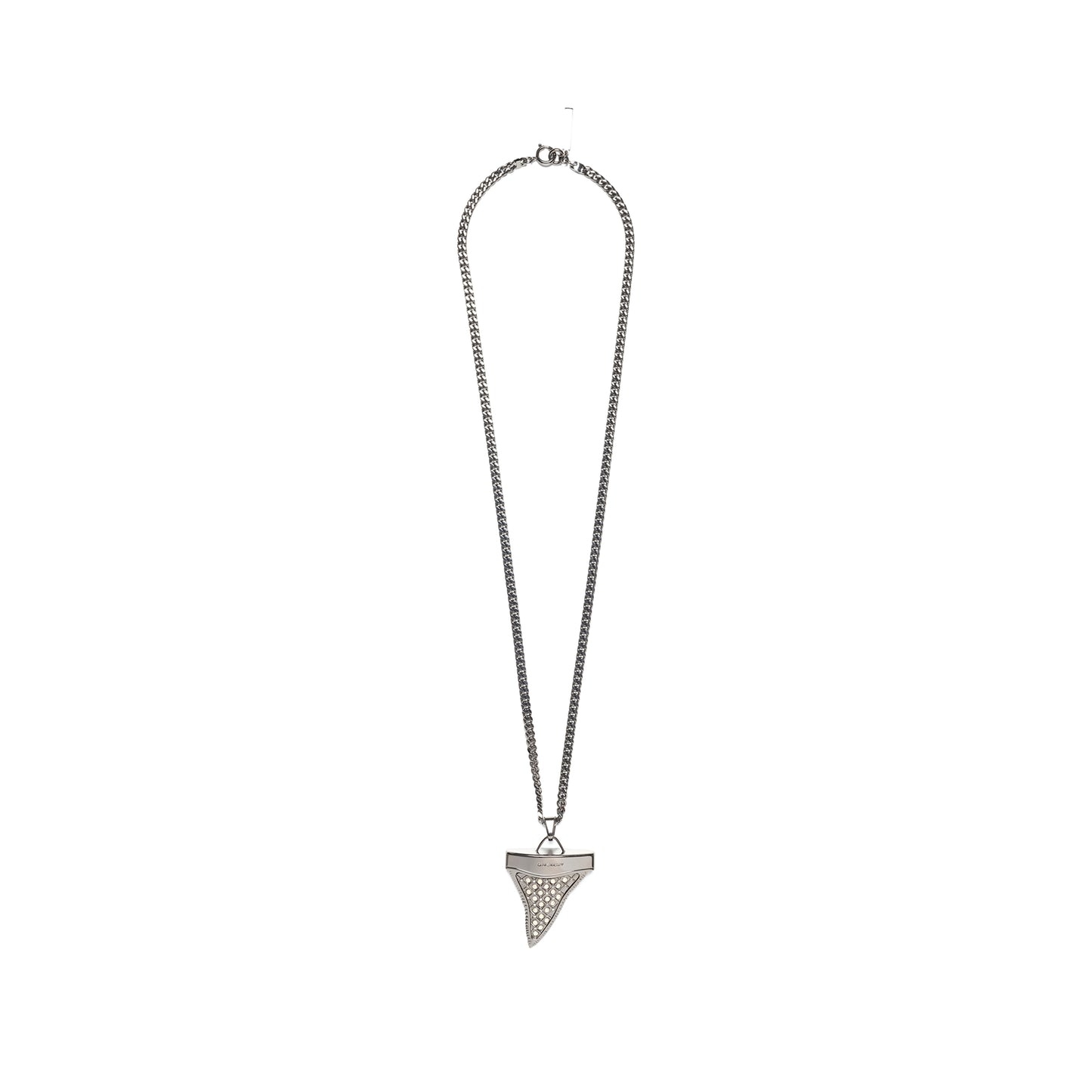 Shark Tooth Necklace in Charcoal