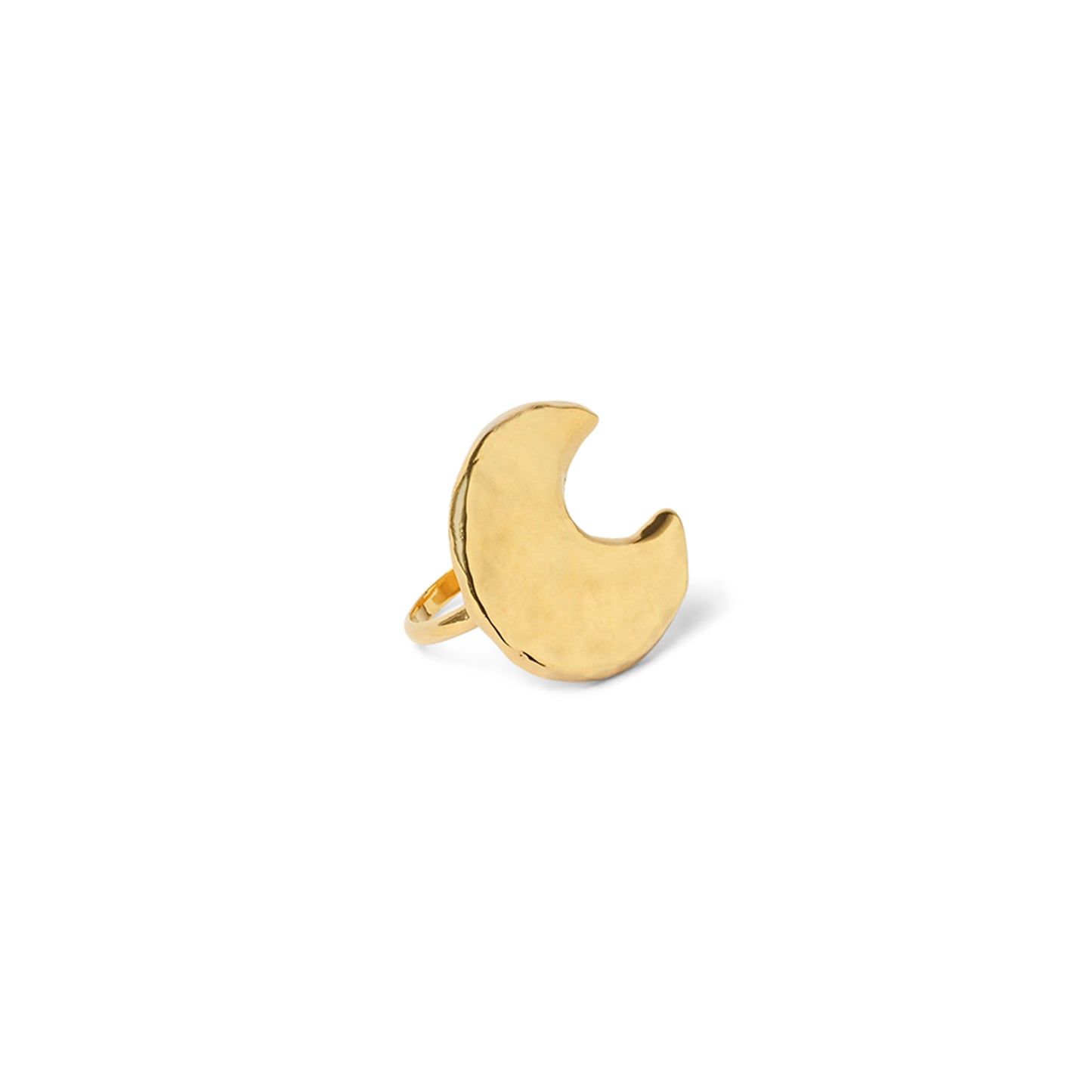 Astral Moon Ring in Gold