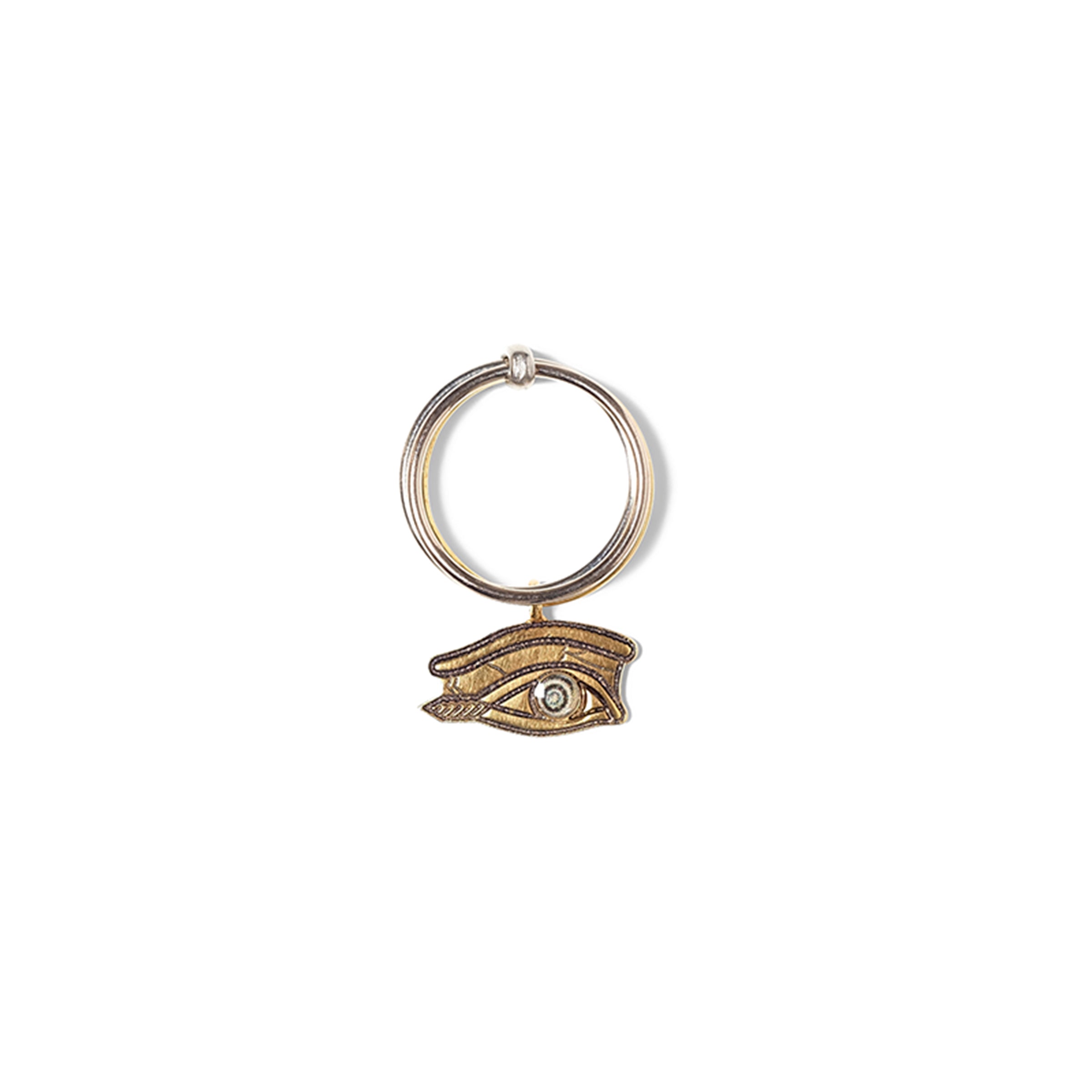 Egyptian Eye Ring in Gold