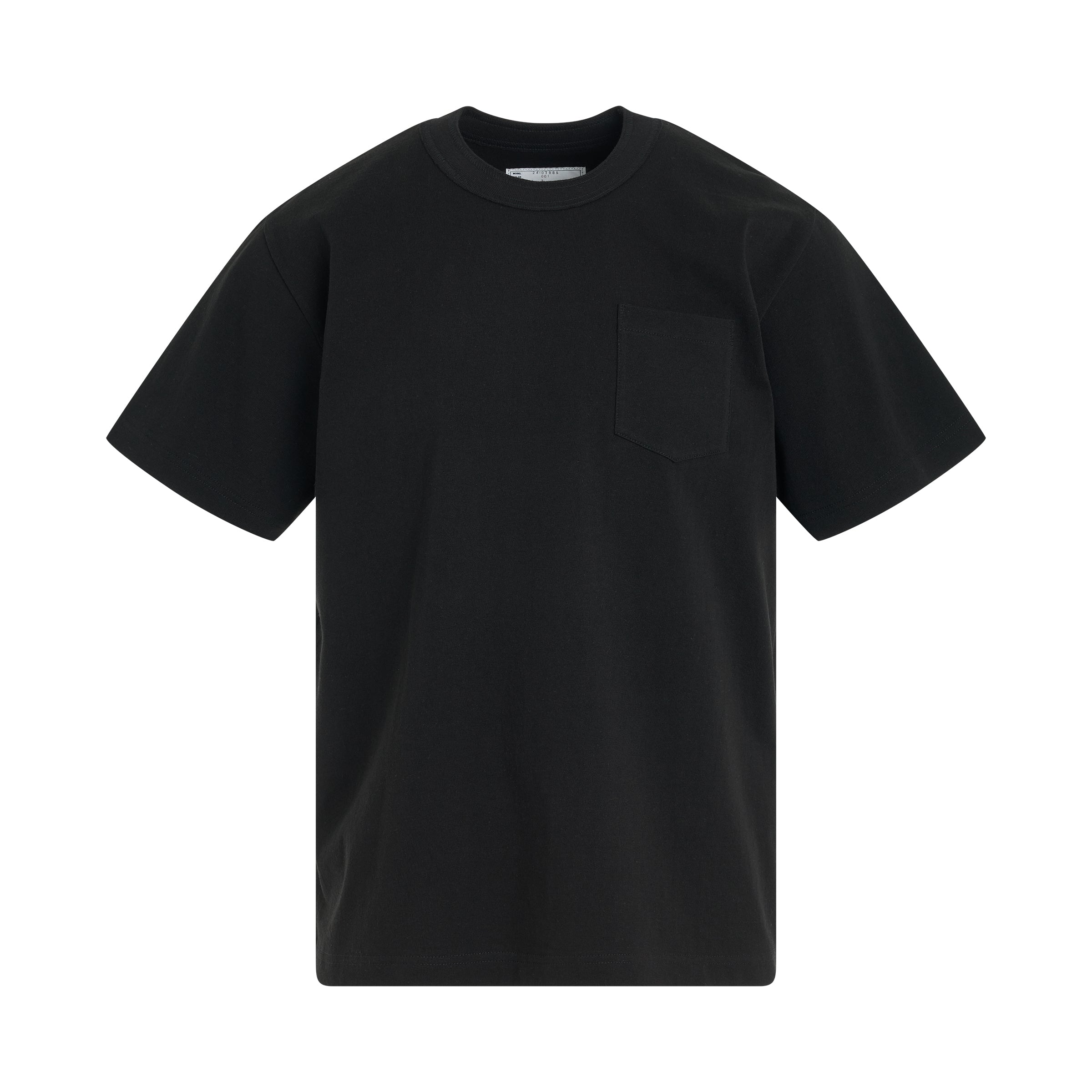 "Simple" Print T-Shirt in Black