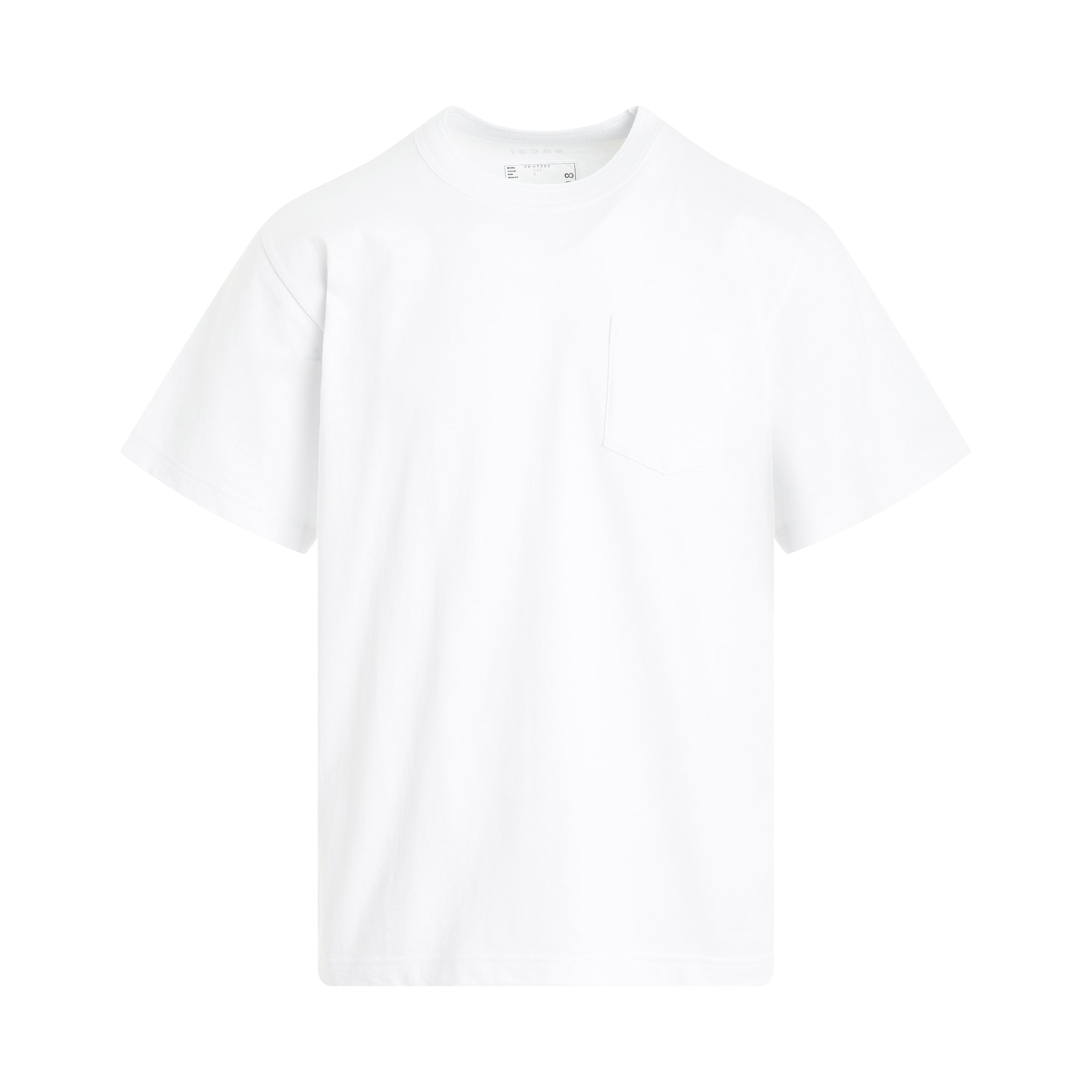 "Simple" Print T-Shirt in White