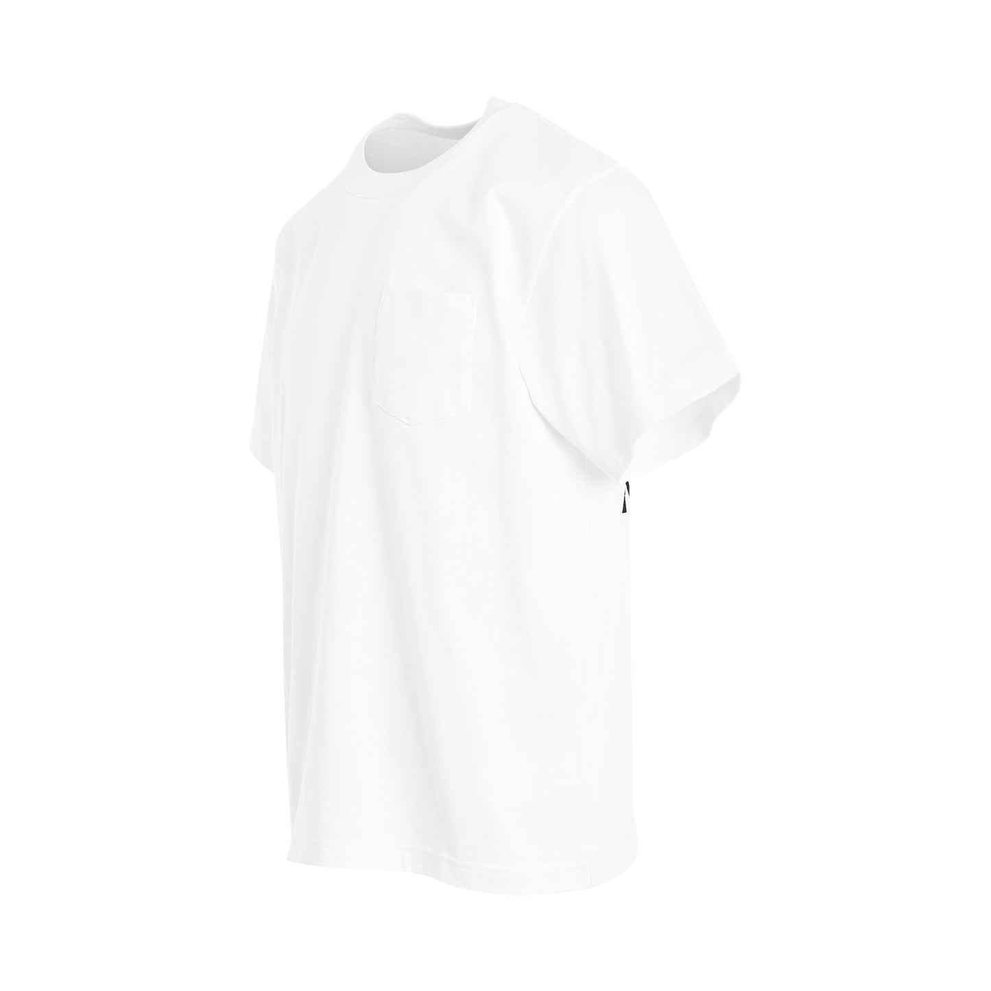 "Simple" Print T-Shirt in White