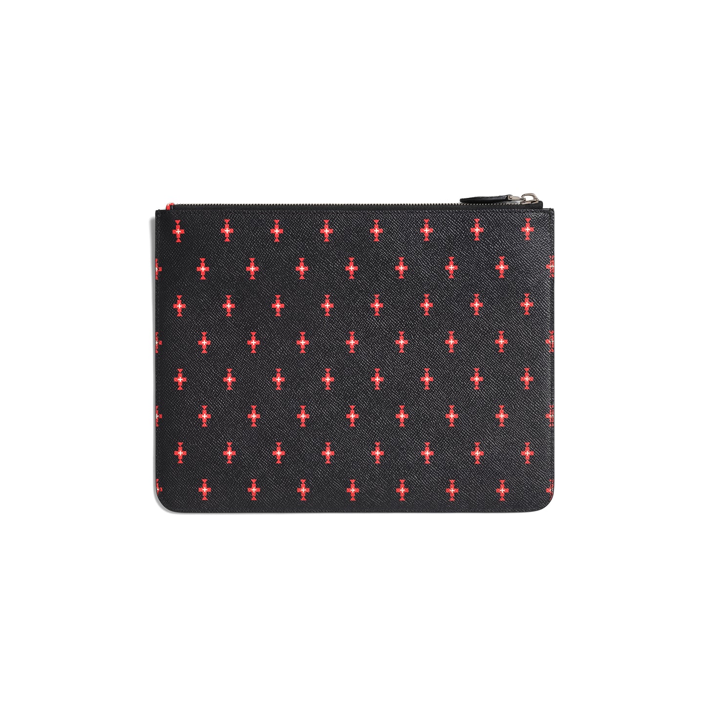 Classic Large Zipped Pouch in Black