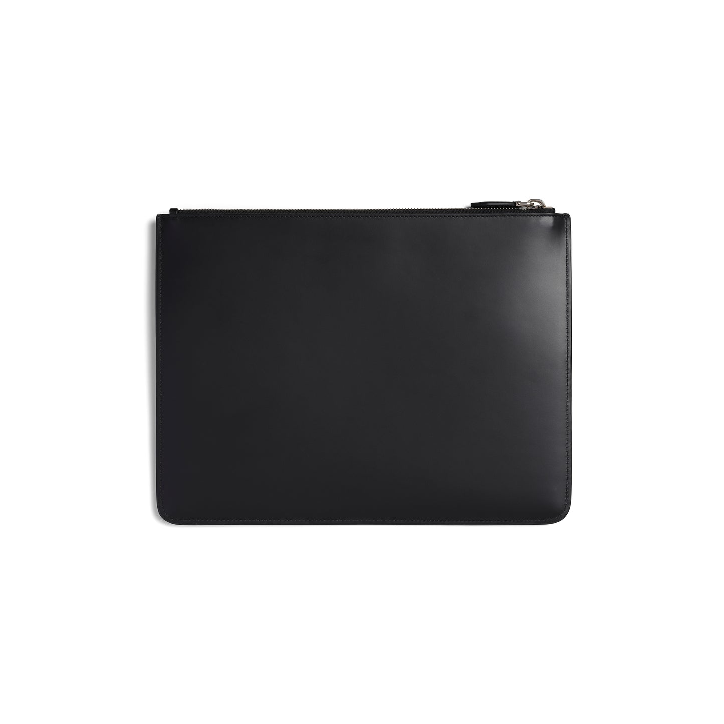 Podium Snaps Zip Large Pouch in Black