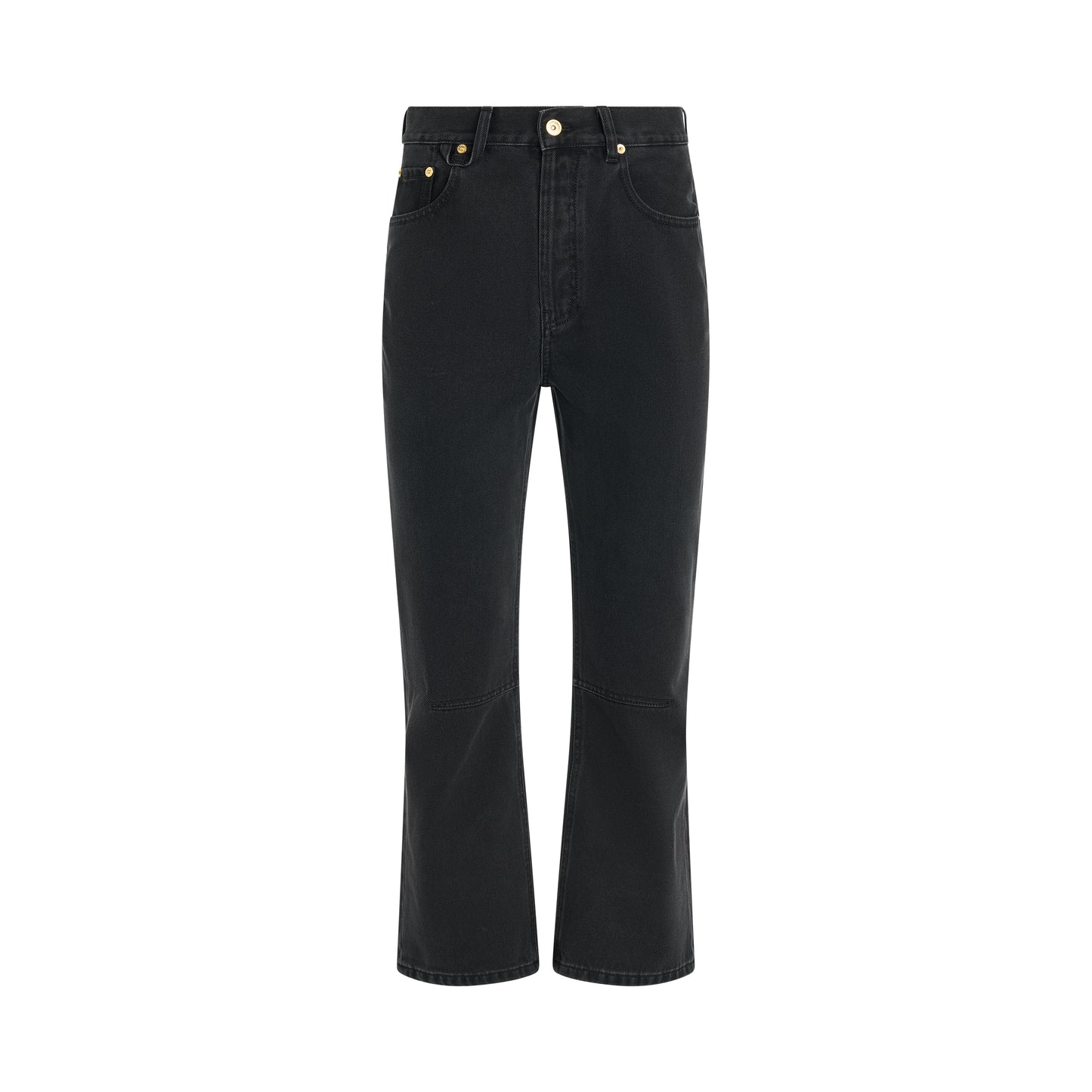 Court Denim Jeans in Black