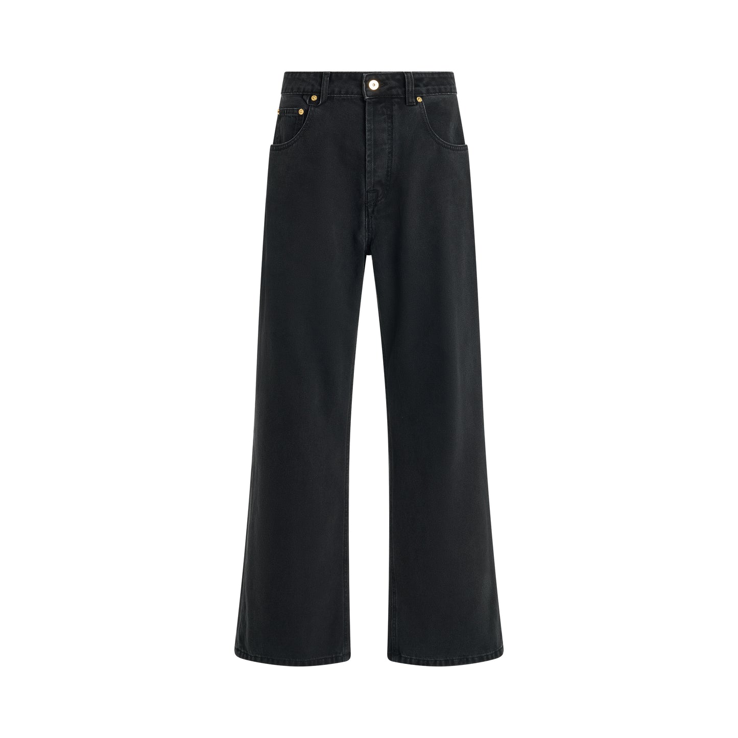 Women Le Denimes Large Jeans in Black