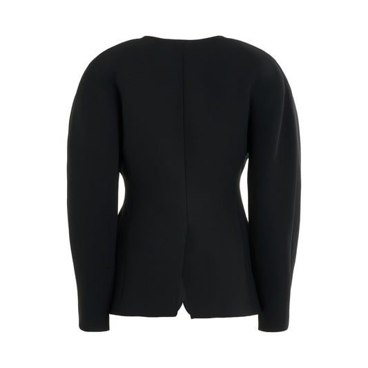 Ovalo Suit Jacket in Black