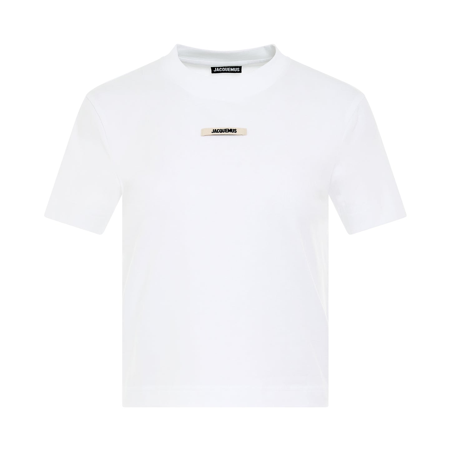 Gros Grain Logo T-Shirt in White