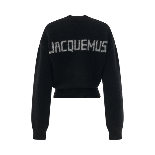 La Maille Jacquemus Sweater in Black