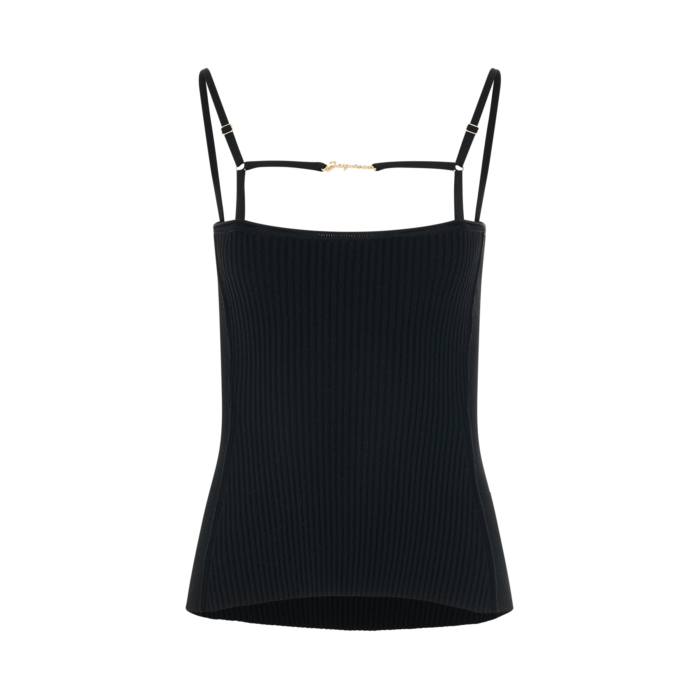 Sierra Sleeveless Lingerie Top in Black