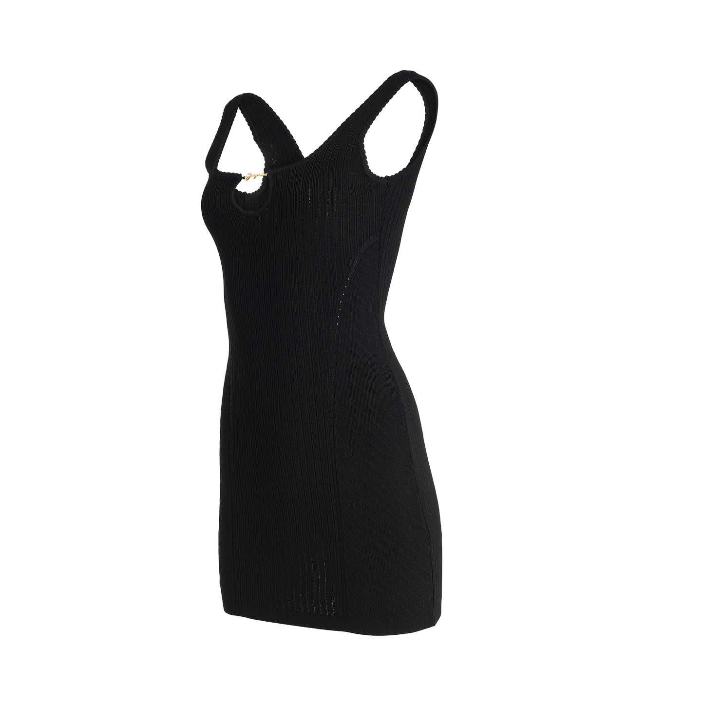 Sierra Lingerie Mini Dress in Black