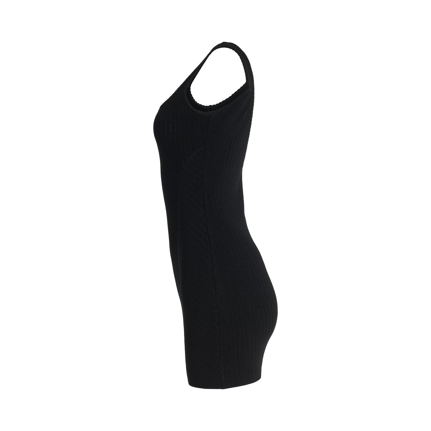 Sierra Lingerie Mini Dress in Black