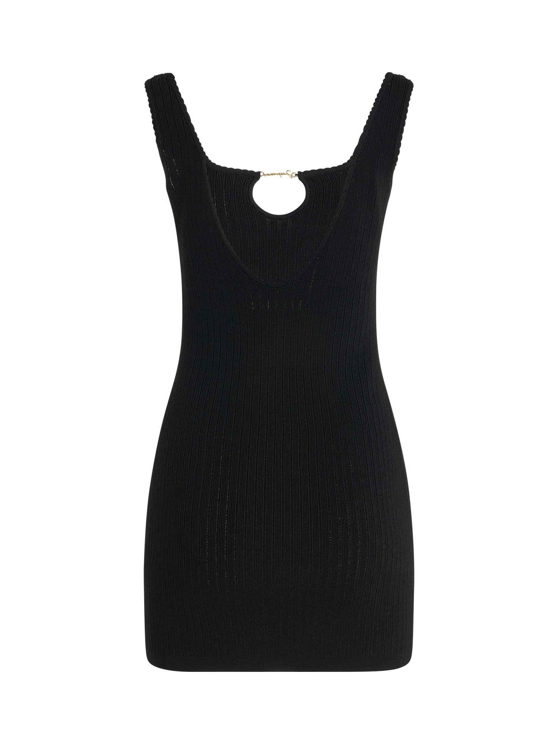 Sierra Lingerie Mini Dress in Black