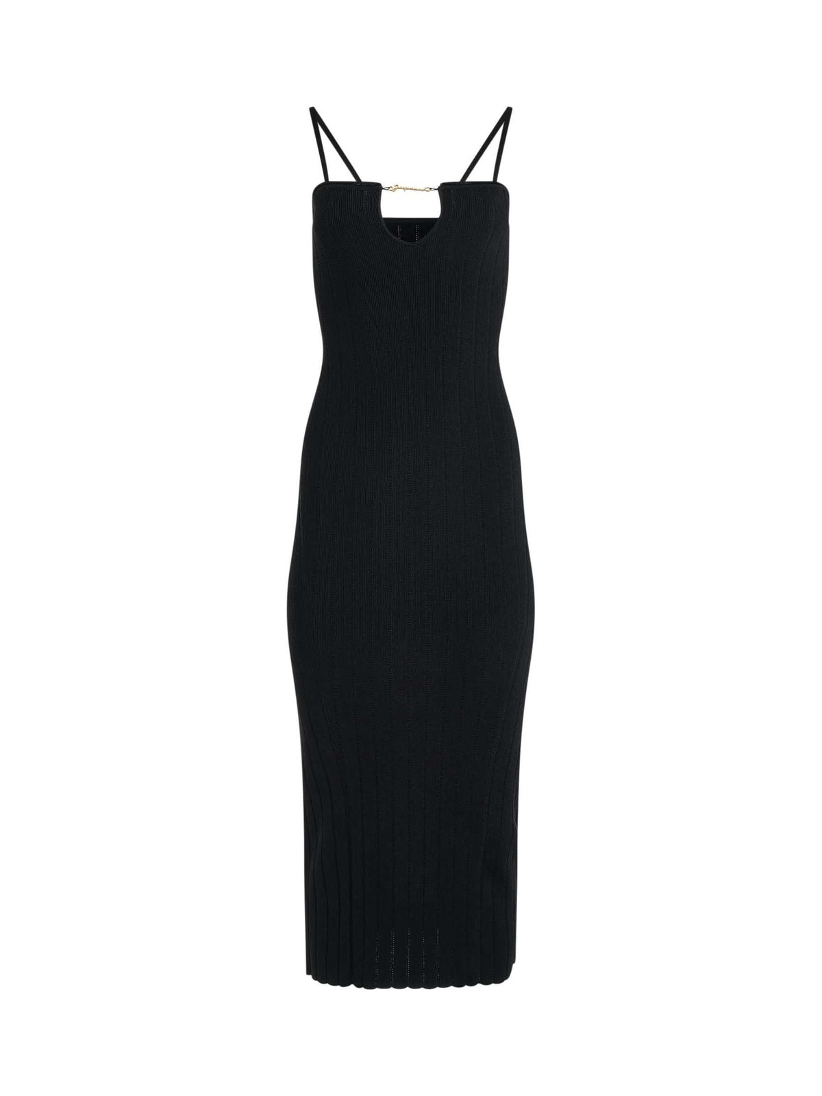Sierra Bretelles Dress in Black