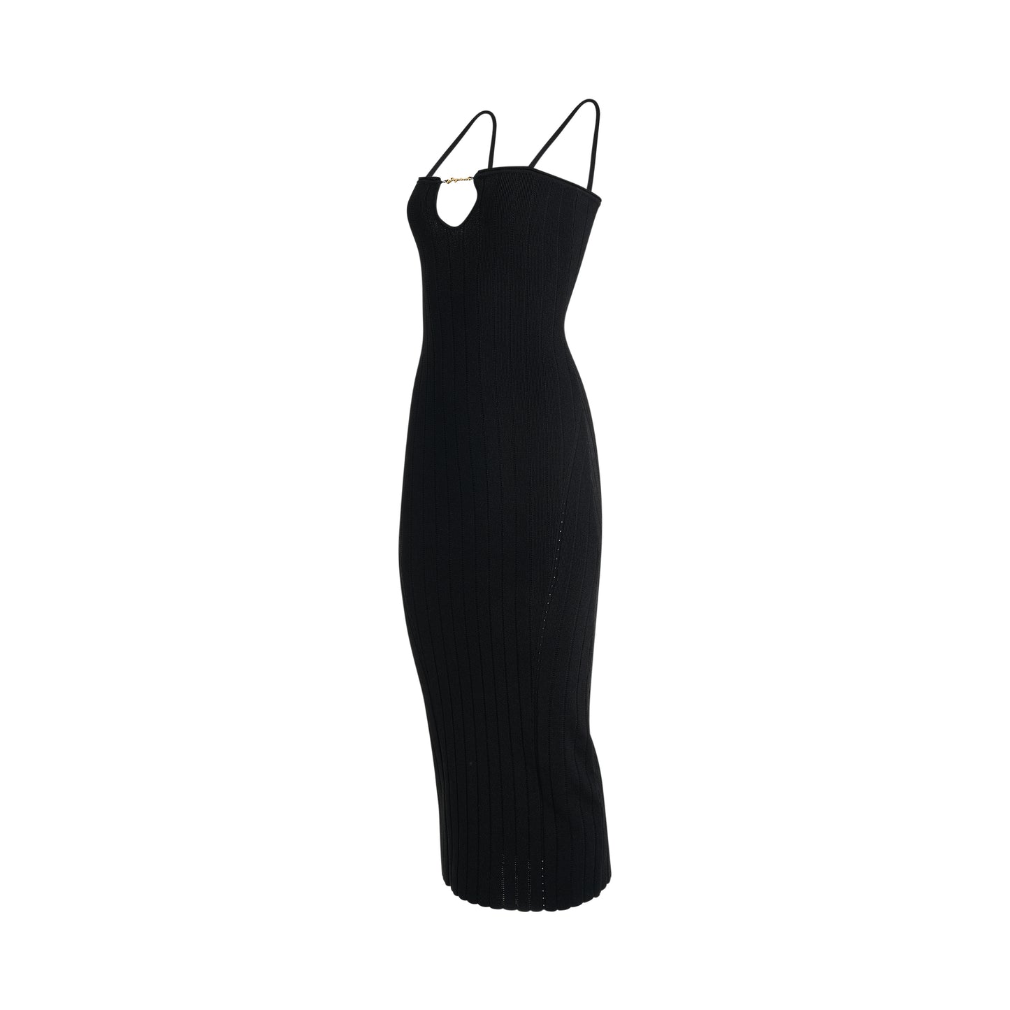 Sierra Bretelles Dress in Black