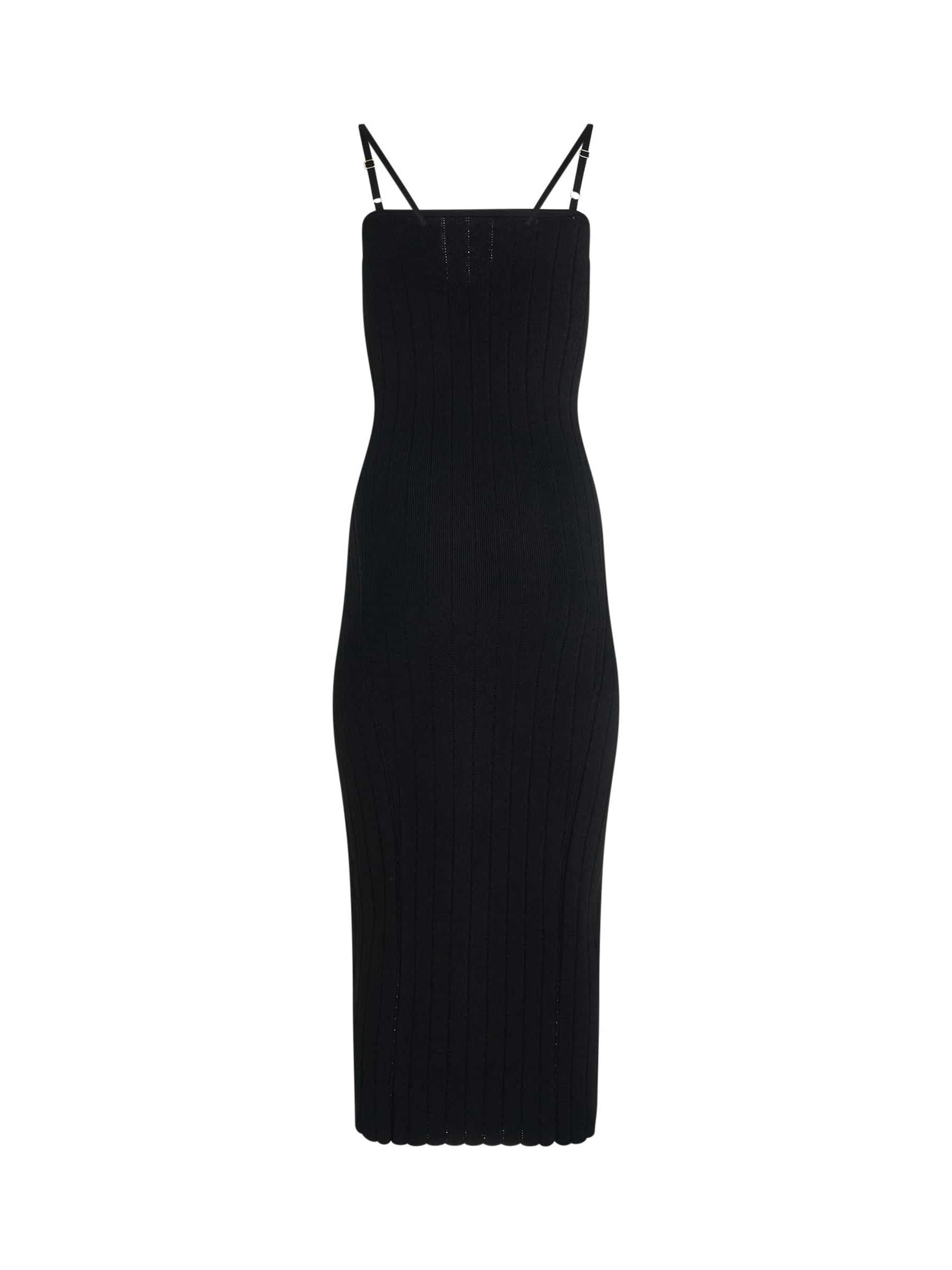 Sierra Bretelles Dress in Black