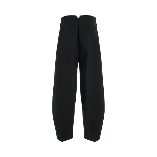 Ovalo Cigarette Pants in Black