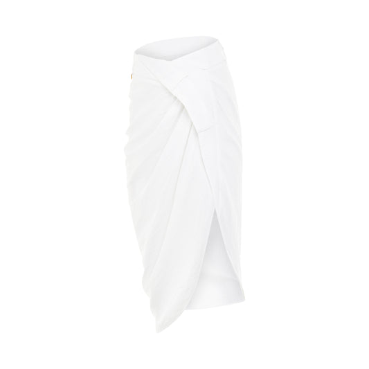 La Jupe Saudade Skirt in White