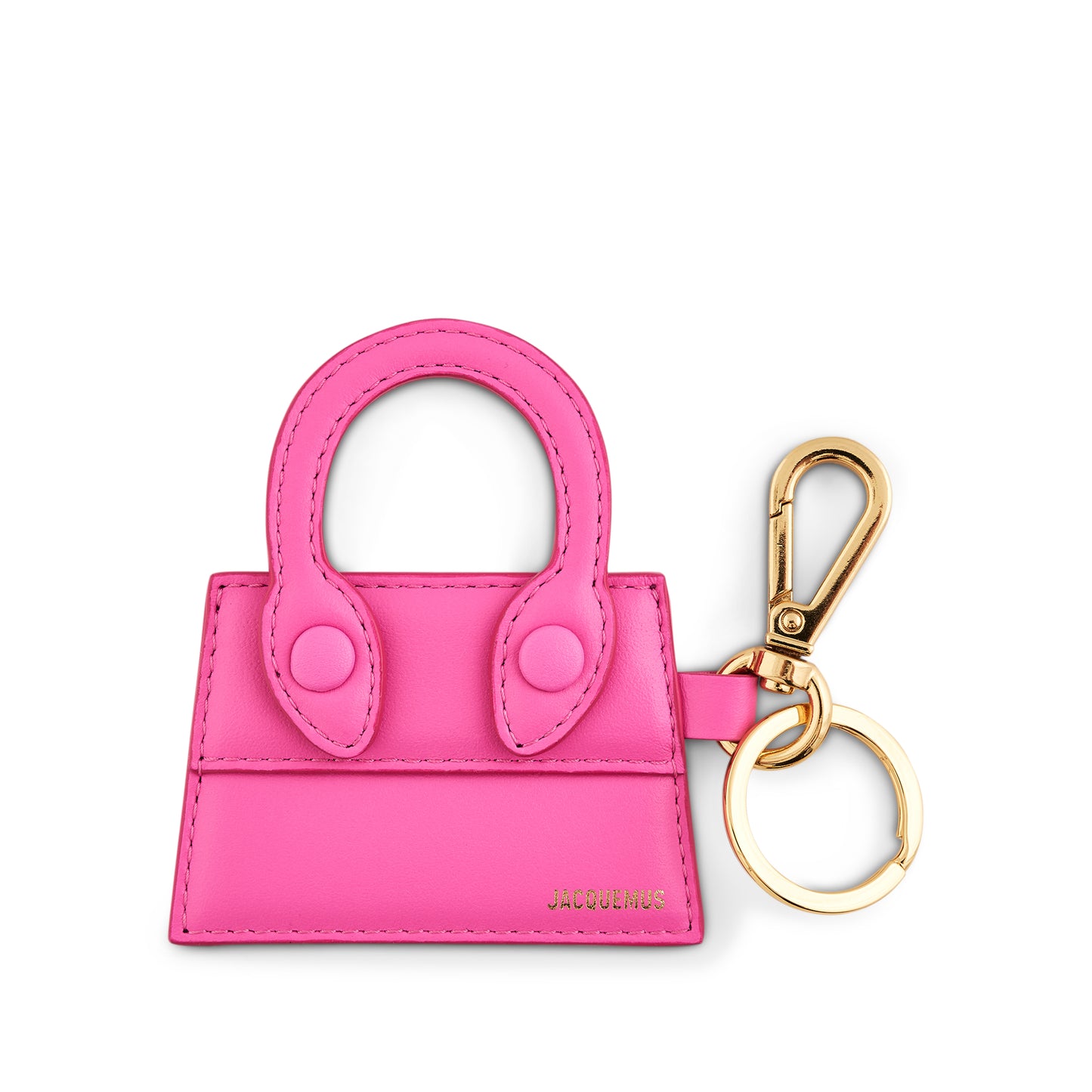 Le Porte-Cles Chiquito Keyring in Neon Pink