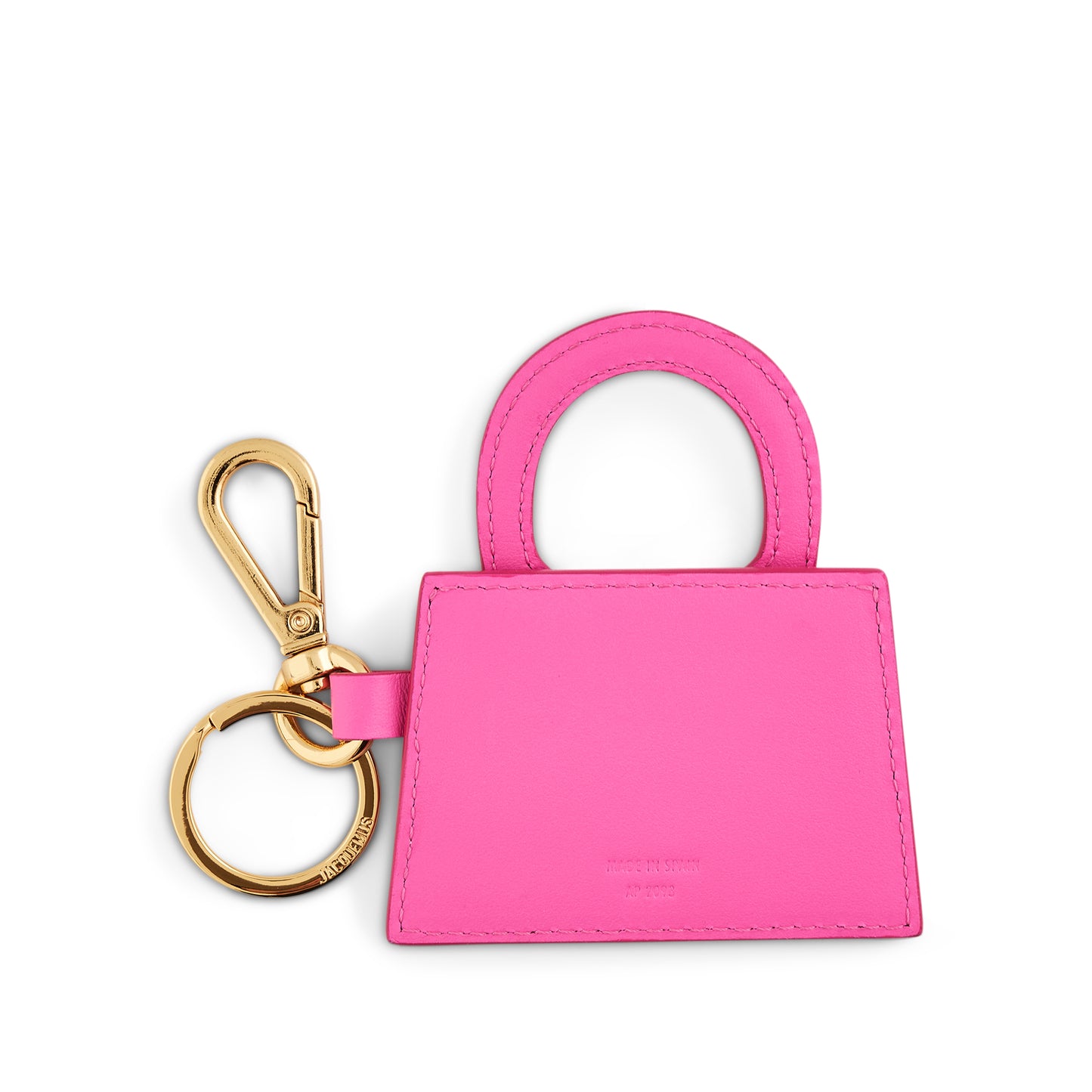 Le Porte-Cles Chiquito Keyring in Neon Pink