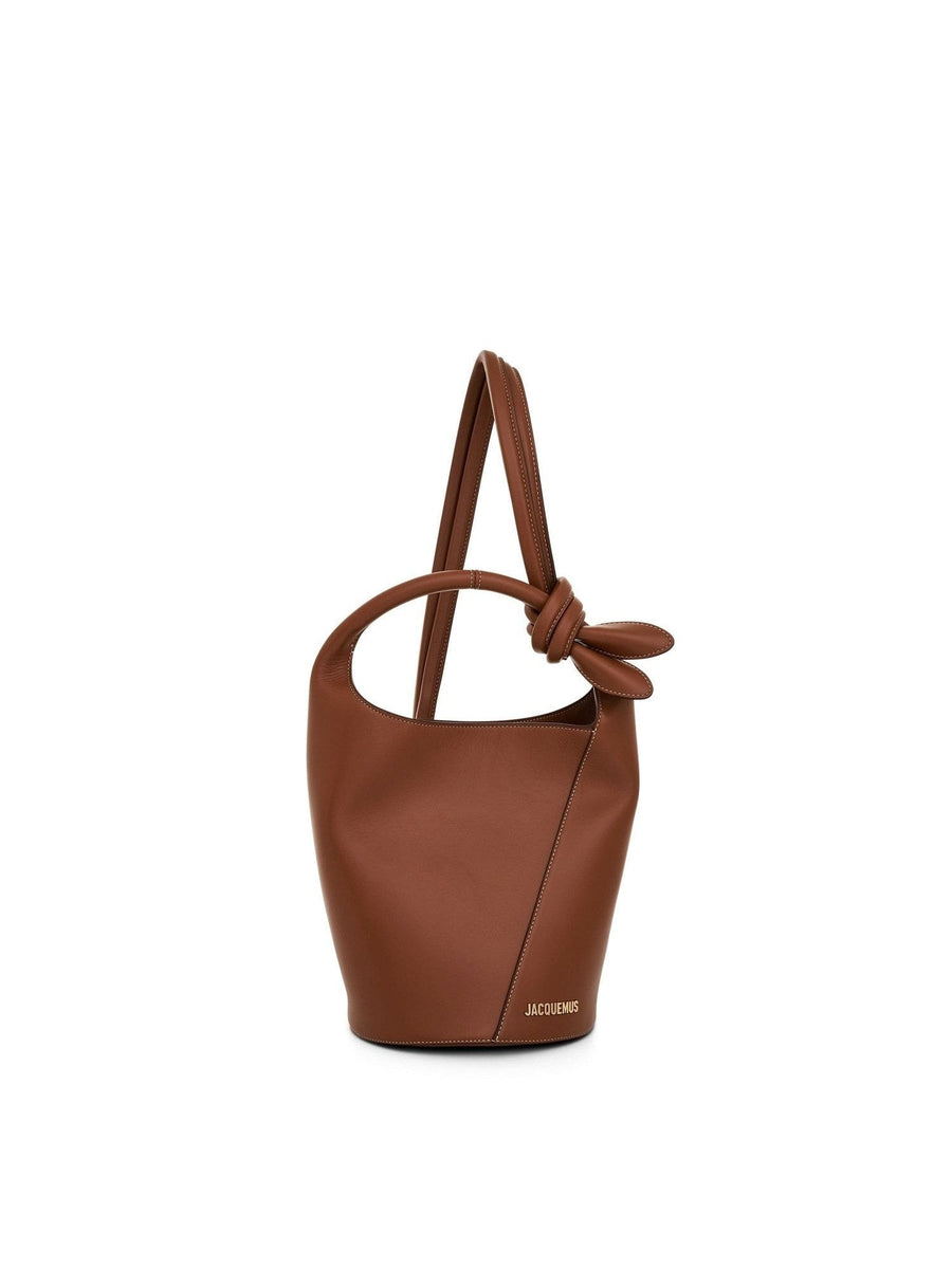 Le Petit Tourni Leather Bag in Light Brown 2