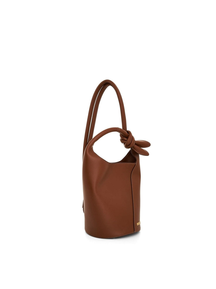 Le Petit Tourni Leather Bag in Light Brown 2