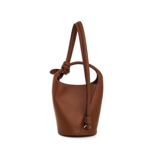 Le Petit Tourni Leather Bag in Light Brown 2