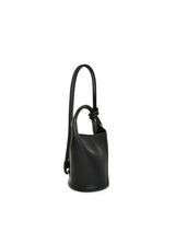 Le Petit Tourni Leather Bag in Black