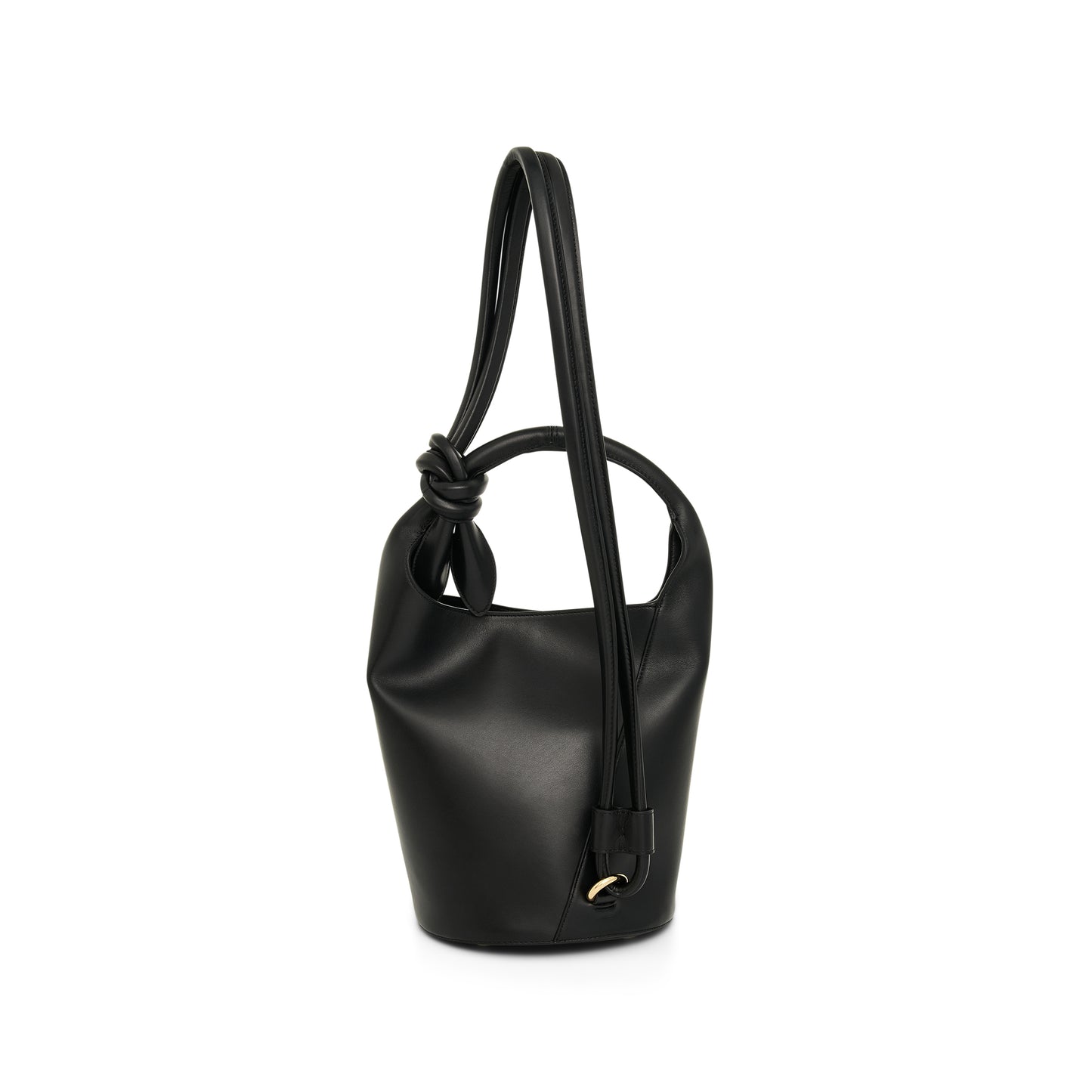 Le Petit Tourni Leather Bag in Black