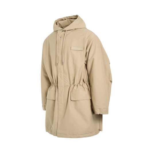 Marrone Parka in Beige